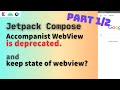 jetpack compose webview | jetpack compose webview example | jetpack compose webview android | part 1