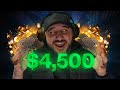From $5 to $4500 in ONE Bet!