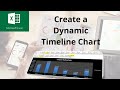 How to create a timeline in Microsoft Excel