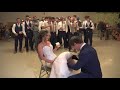 Bouquet and Garter Toss - Wedding Dress