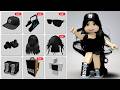 GET 20 FREE ROBLOX BLACK ITEMS! 😱🖤 (UNLIMITED STOCK)