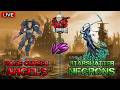 Blood Angels vs Starshatter Necrons - LIVE Warhammer 40k Battle Report