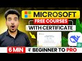 Microsoft Free Certification Courses | Power BI, Data Analyst, Excel Free Course 2025