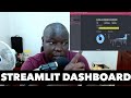 building an analytics dashboard using streamlit (python)