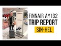 FINNAIR A350 ECONOMY Class: Singapore to Helsinki