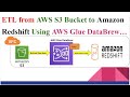 ETL from AWS S3 Bucket to Amazon Redshift Using AWS Glue DataBrew Service