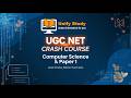 UGC NET CRASH COURSE Target June 2026 Paper 1 \u0026 Computer Science | How to Cover Syllabus in 3 Month