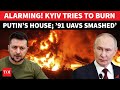 BIG! Putin’s House Faces Huge Drone Attack; Russian Army Crushes Kyiv’s Bid, Smashes 91 Drones