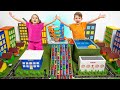 Vania Mania Kids play with Toy Cars and Land, Air and Sea Rescue Mission