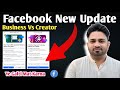 Your page type is set to creator | Business page type | Creator page type | Jamal tech support |