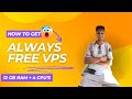 Setup Forever Free Oracle 24 GB RAM ARM-based Ampere Cloud | Forever Free VPS