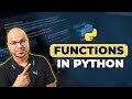 #32 Python Tutorial for Beginners | Functions in Python