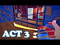 HELLO NEIGHBOR - Act 3 SpeedRun Walkthrough | All Keys, Doors \u0026 Mini-Games