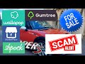 Scam Alert - Scammer tries it on - Gumtree Sphock Facebook Market Place Wallapop