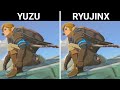 Yuzu vs Ryujinx The Legend Of Zelda Tears Of The Kingdom 4K | RTX 4070Ti + i5 13600K