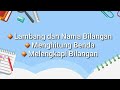 Lambang dan Nama Bilangan 11-20, Menghitung Jumlah Benda dan Melengkapi Bilangan
