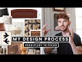 HOW TO DESIGN A ROOM FROM START TO FINISH: Mood Boarding, Furniture Selection + Concept!