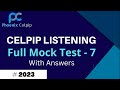 Celpip Listening Test - 7 With Answers | Celpip listening Full Mock Test | Phoenix Celpip