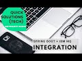 How to do Spring Boot integration with IBM MQ?
