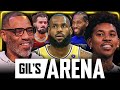 LeBron BENDING The Knee To Luka FIRES UP Gil's Arena