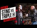 The story of Sting vs. Triple H at WrestleMania 31