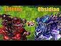 PVZ 1 Fusion 2.7 Challenge!! Team Inferno VS Team Obsidian VS 300 Zombie Random - Who Will Win?