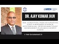 Exploring the Significance of Samvaad'23 by PGDM-BM with Prof. Ajay Kumar Jain