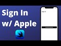 Sign In with Apple SwiftUI (2021, Xcode 12, SwiftUI 2.0) - iOS Development for Beginners