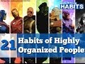 21 Habits of Highly Organized People