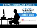 Wordpress tutorials Part-02 | Admin Panel Dashboard Overview in Hindi | Beginners Guide to WordPress