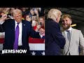 Trump dances ‘YMCA,’ pals around with Jake Paul on Day 12 of war