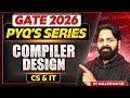 GATE 2026 | Compiler Design | PYQ's Series | CS \u0026 IT | GATE PYQ
