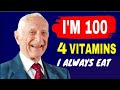I EAT Top 3 Vitamins to CONQUER AGING!  100 year Dr. John Scharffenberg | John Scharffen berg diet.
