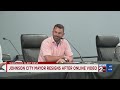 Johnson City, TN mayor resigns after online video