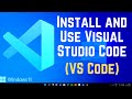 Install and Use Visual Studio Code on Windows 11 (VS Code)