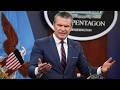 LIVE: Hegseth holds a briefing on the Iran conflict | NBC News