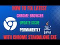 How to Fix Latest Chrome Browser Issue in Selenium WebDriver | #chrome #WebDriver #Update #fixed