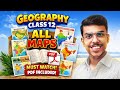 Class 12 Geography Map Work | Full Marks Guaranteed for Board Exams 2026 ✅