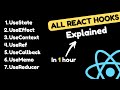 React Hooks Full Course 2025 🚀 | Learn All React Hooks in One Video