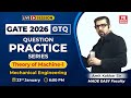 GATE 2026 ME | Theory of Machines-1 Important Questions | GTQ Series | Amit Kakkar Sir | LIVE