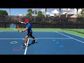 NET GAME TENNIS TRAINING WITH COACH BRIAN DABUL