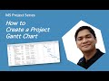 How to Create a Project Gantt Chart in MS Project