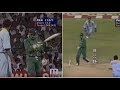 Ind vs Pak 1996 World Cup QF  Amir Sohail vs Venkatesh Prasad off stump moment