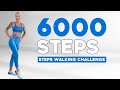 40 MIN FAST 6000 STEPS CHALLANGE Walking Workout For Weight Loss Knee Friendly No Jumping