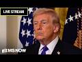 LIVE: Trump speaks on Iran war amid school strike controversy