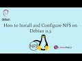 How to install and configure NFS on Debian 11.3