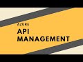 Deep dive in Azure API Management