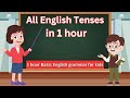 All Tense in english for Beginners | present past future tense in english | #kidslearning #esl