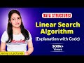 7.1 Linear Search Algorithm | Linear Search in C | Data Structures Tutorials