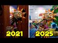 FNAF: Security Breach 2021 Vs 2025 Comparison \u0026 Showcase